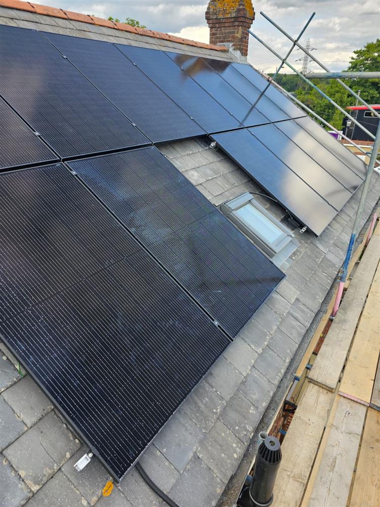 Domestic Solar and Battery Install in Waterlooville, 