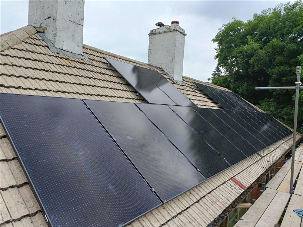 Domestic Solar and Battery Install in Liss, Hampshire