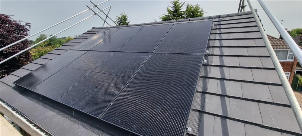 Domestic Solar and Battery Install in Croft, Leicestershire 