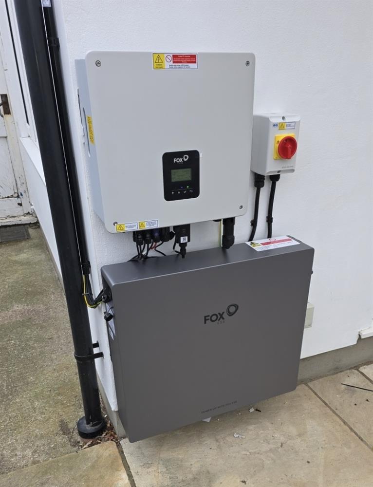 Solar and Battery Installation